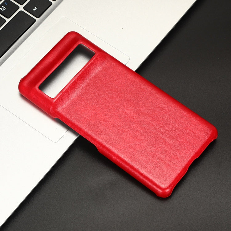 For Google Pixel 7 Pro 5G Shockproof Litchi Texture PC + PU Case