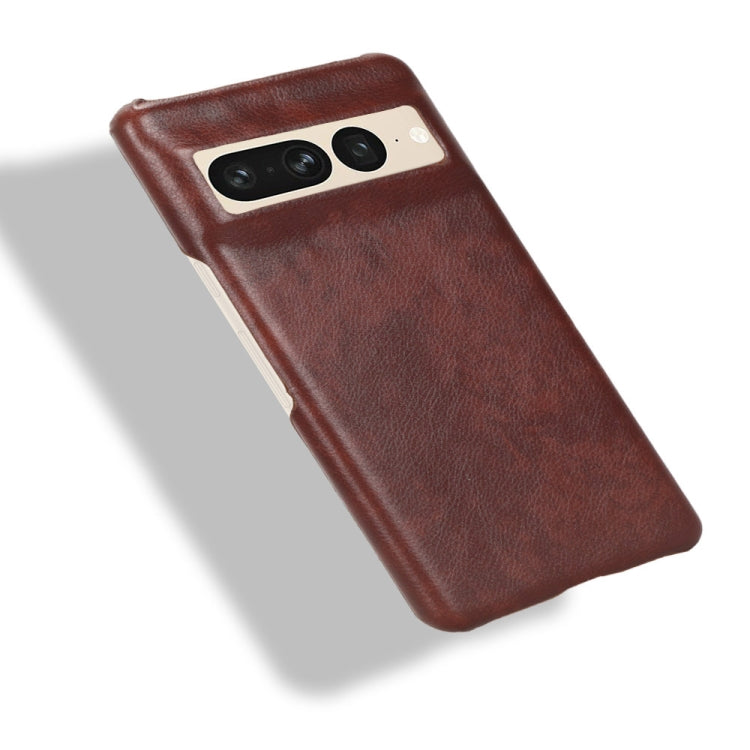 For Google Pixel 7 Pro 5G Shockproof Litchi Texture PC + PU Case