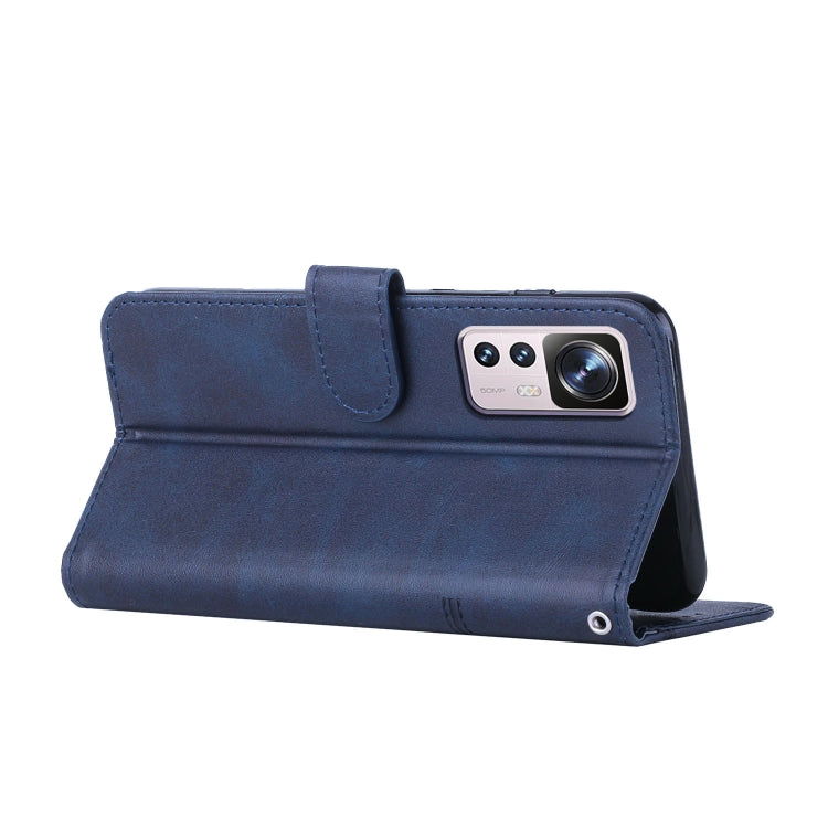 For Xiaomi 12T/12T Pro/Redmi K50 Ultra Stitching Calf Texture Buckle Leather Phone Case