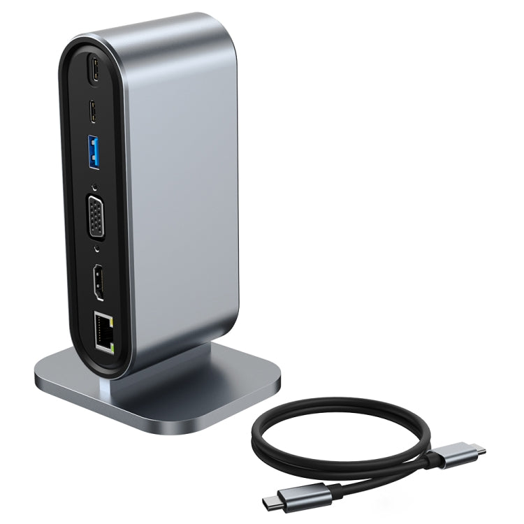 12 in 1 USB-C / Type-C Vertical Multi-interface HUB Adapter