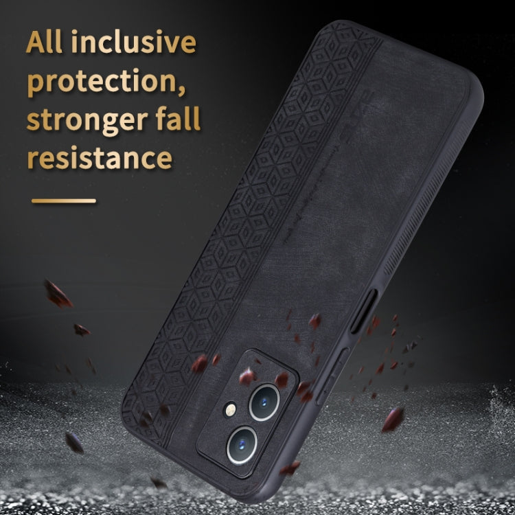 For vivo Y33s 5G / Y33e AZNS 3D Embossed Skin Feel Phone Case