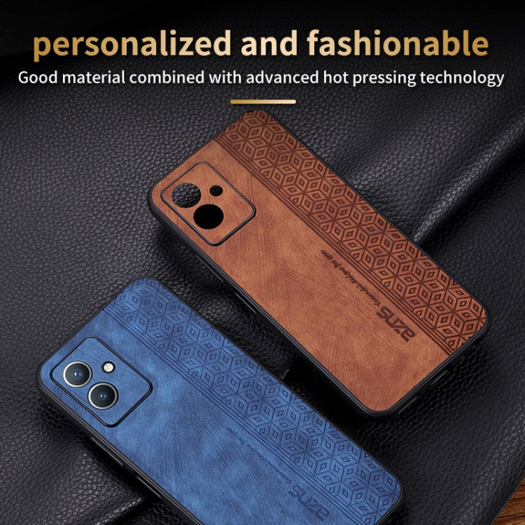 For vivo Y33s 5G / Y33e AZNS 3D Embossed Skin Feel Phone Case