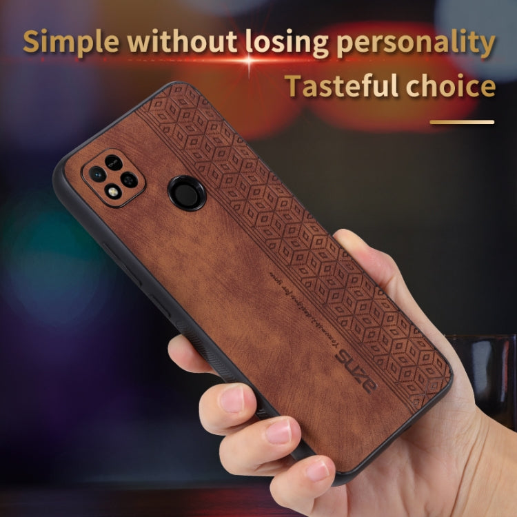 For Xiaomi Redmi 10A / 9C AZNS 3D Embossed Skin Feel Phone Case