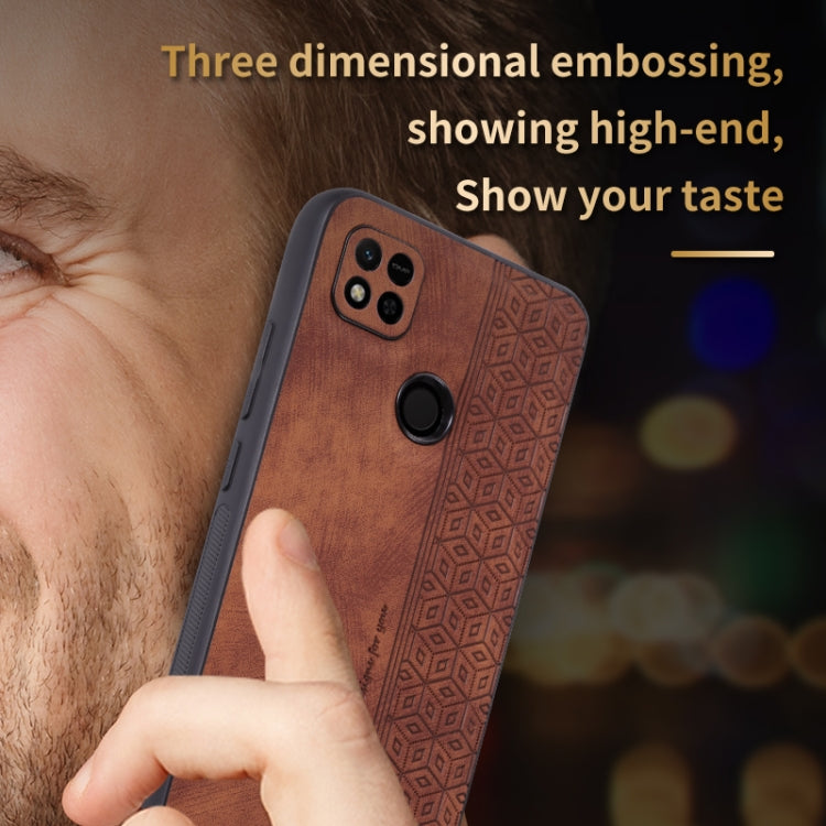 For Xiaomi Redmi 10A / 9C AZNS 3D Embossed Skin Feel Phone Case