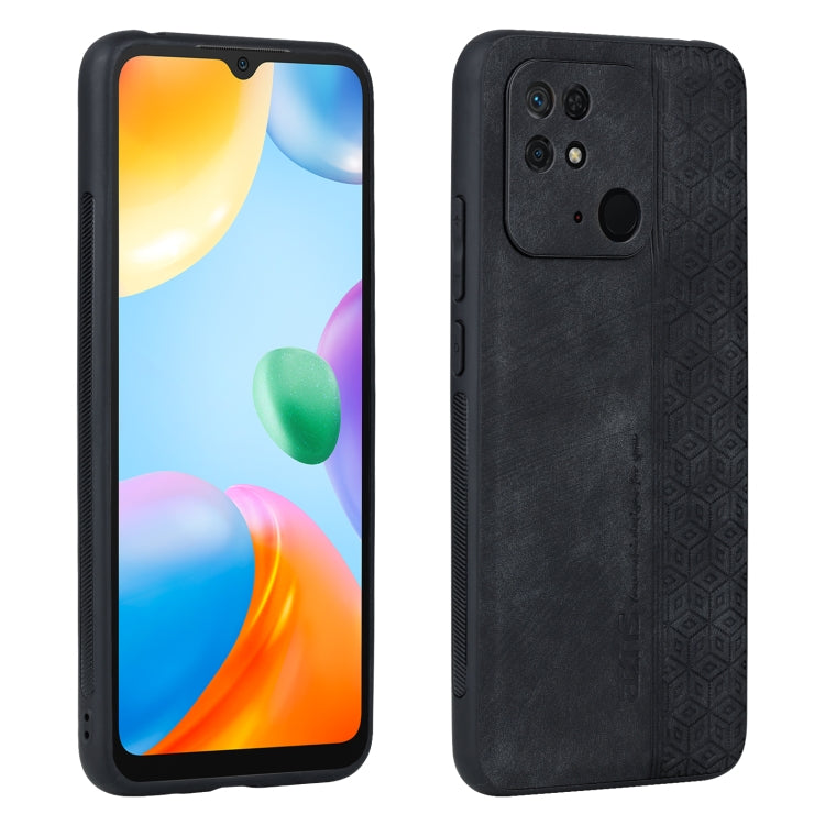 For Xiaomi Redmi 10C / 10 Indian AZNS 3D Embossed Skin Feel Phone Case