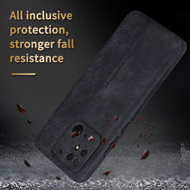 For Xiaomi Redmi 10C / 10 Indian AZNS 3D Embossed Skin Feel Phone Case