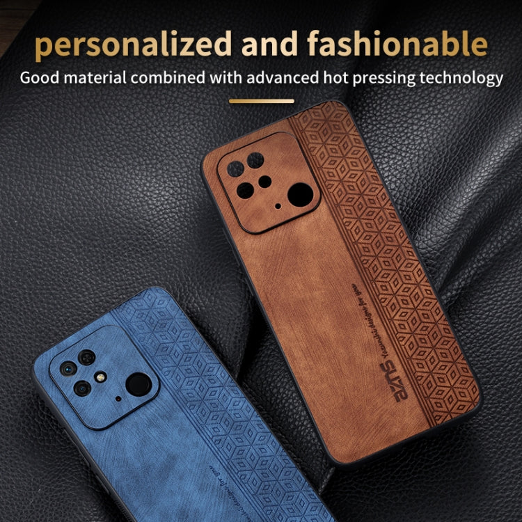 For Xiaomi Redmi 10C / 10 Indian AZNS 3D Embossed Skin Feel Phone Case