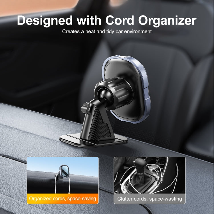 JOYROOM JR-ZS311 Super Stable Dashboard Magnetic Phone Car Mount(Space Grey)