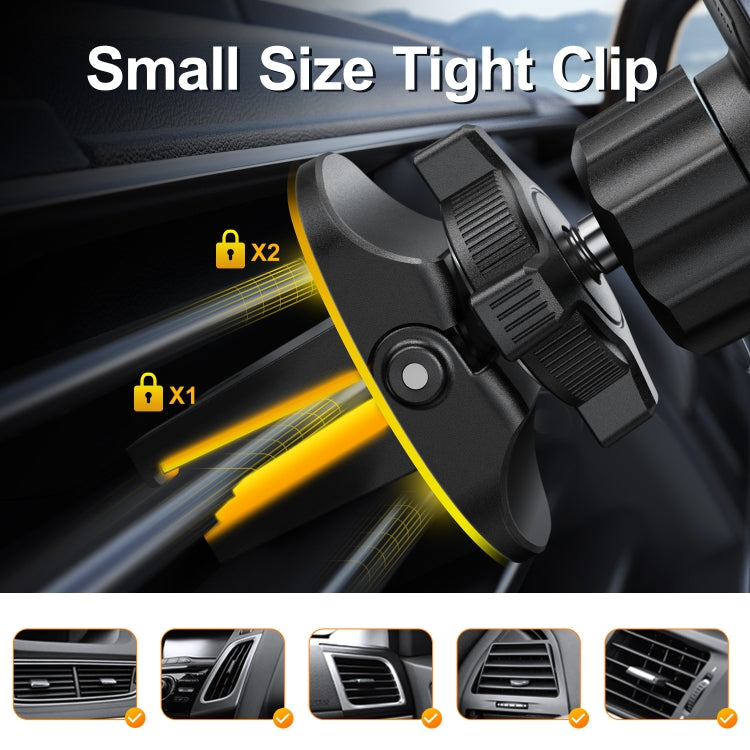 JOYROOM JR-ZS311 Super Stable Air Vent Magnetic Phone Car Mount(Space Grey)