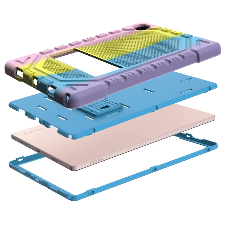 For Samsung Galaxy Tab A8 10.5 2021 Silicone + PC Shockproof Protective Tablet Case