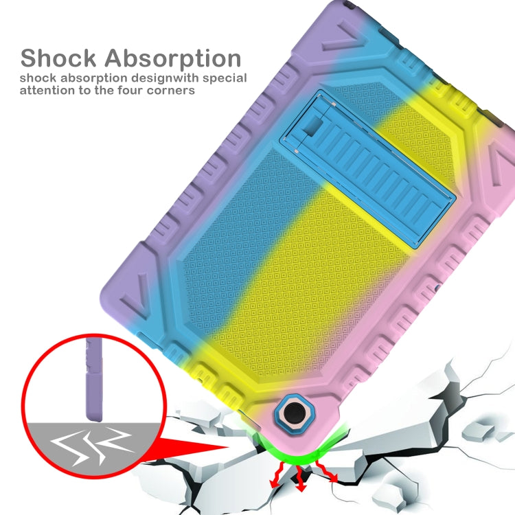 For Samsung Galaxy Tab A8 10.5 2021 Silicone + PC Shockproof Protective Tablet Case