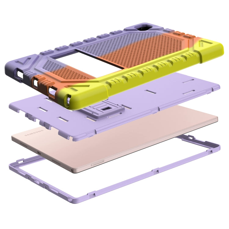 For Samsung Galaxy Tab A8 10.5 2021 Silicone + PC Shockproof Protective Tablet Case