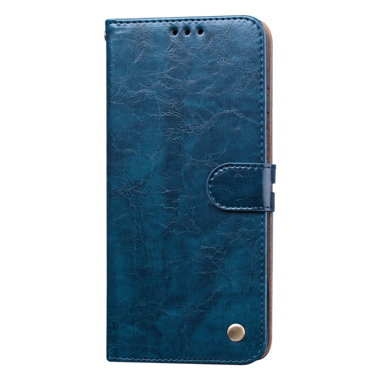 For Xiaomi Redmi Note 9 Pro Business Style Oil Wax Texture Horizontal Flip Leather Case, with Holder & Card Slots & Wallet