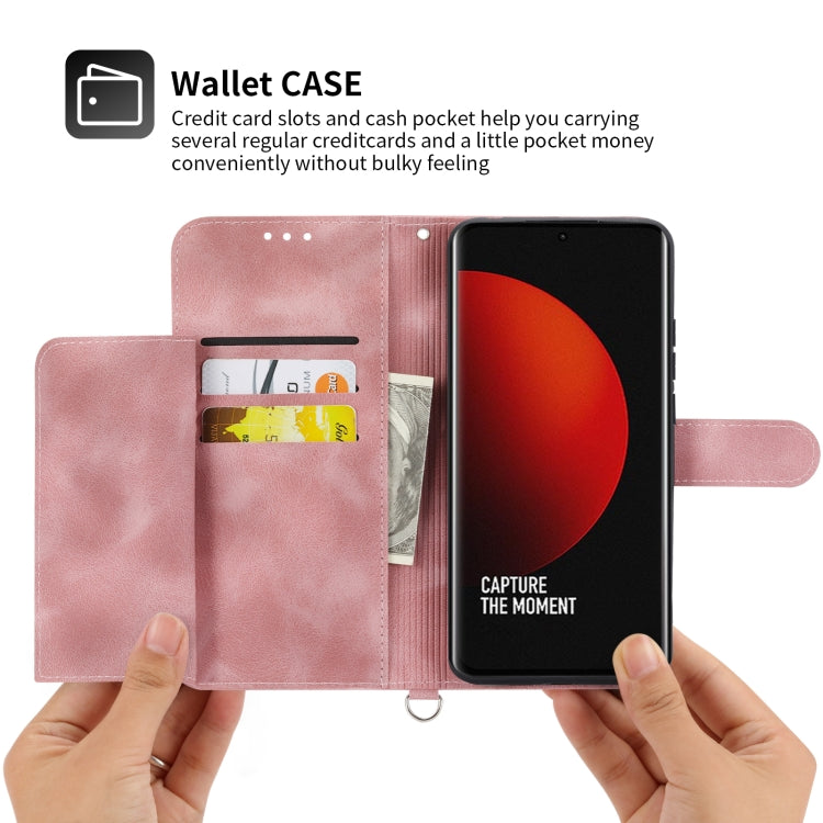 For Xiaomi 12 Ultra Skin-feel Flowers Embossed Wallet Leather Phone Case