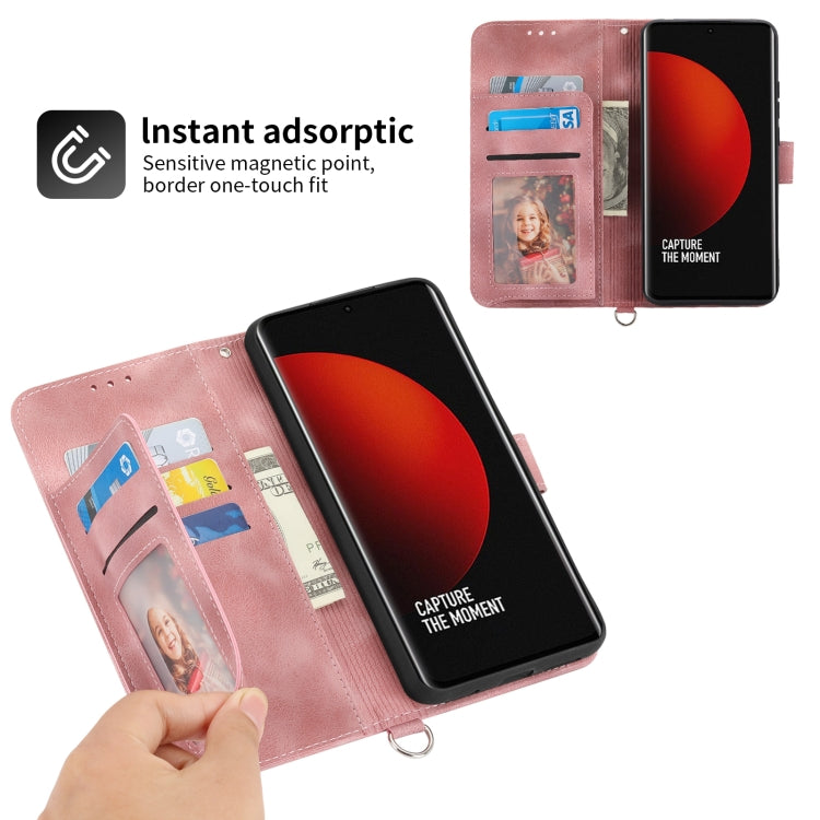 For Xiaomi 12 Ultra Skin-feel Flowers Embossed Wallet Leather Phone Case