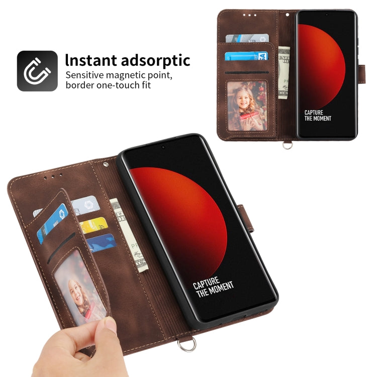 For Xiaomi 12 Ultra Skin-feel Flowers Embossed Wallet Leather Phone Case