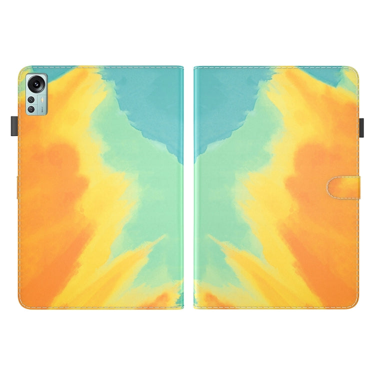 For Xiaomi Pad 5 Pro 12.4 Watercolor Pattern Flip Leather Tablet Case