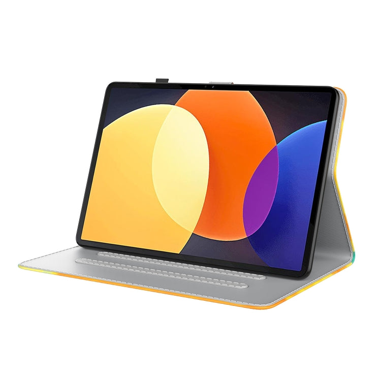 For Xiaomi Pad 5 Pro 12.4 Watercolor Pattern Flip Leather Tablet Case