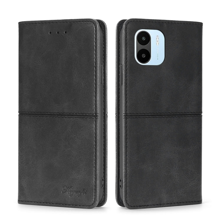 For Xiaomi Redmi A1 Cow Texture Magnetic Leather Phone Case