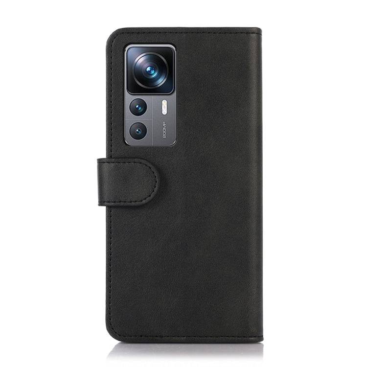 For Xiaomi Redmi K50 Ultra/12T/12T Pro Cow Texture Leather Phone Case