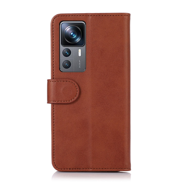 For Xiaomi Redmi K50 Ultra/12T/12T Pro Cow Texture Leather Phone Case