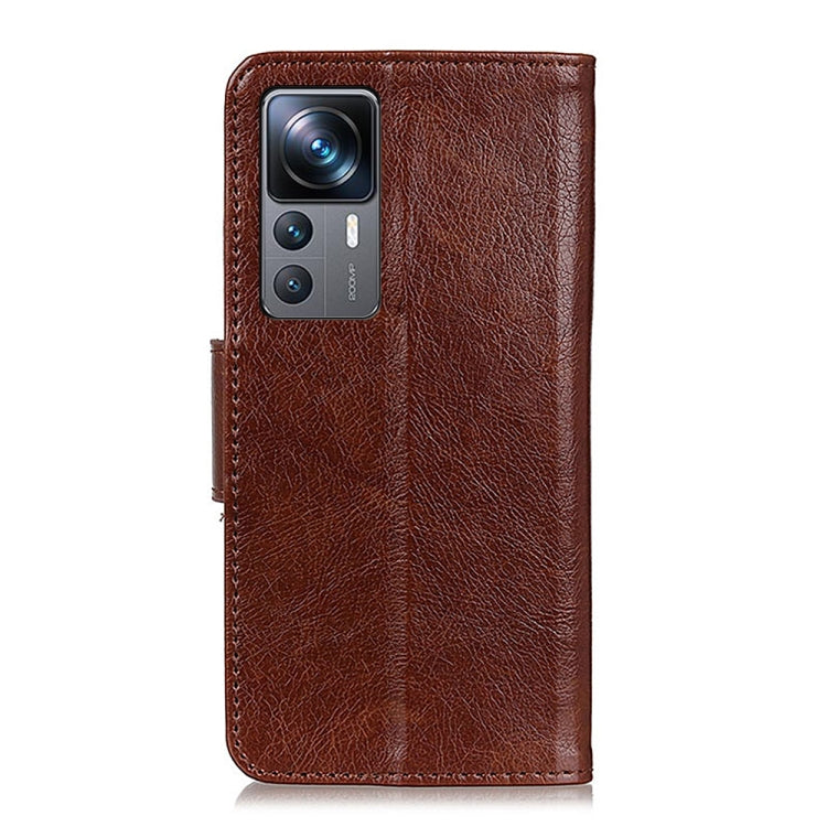 For Xiaomi Redmi K50 Ultra/12T/12T Pro Nappa Texture Leather Phone Case