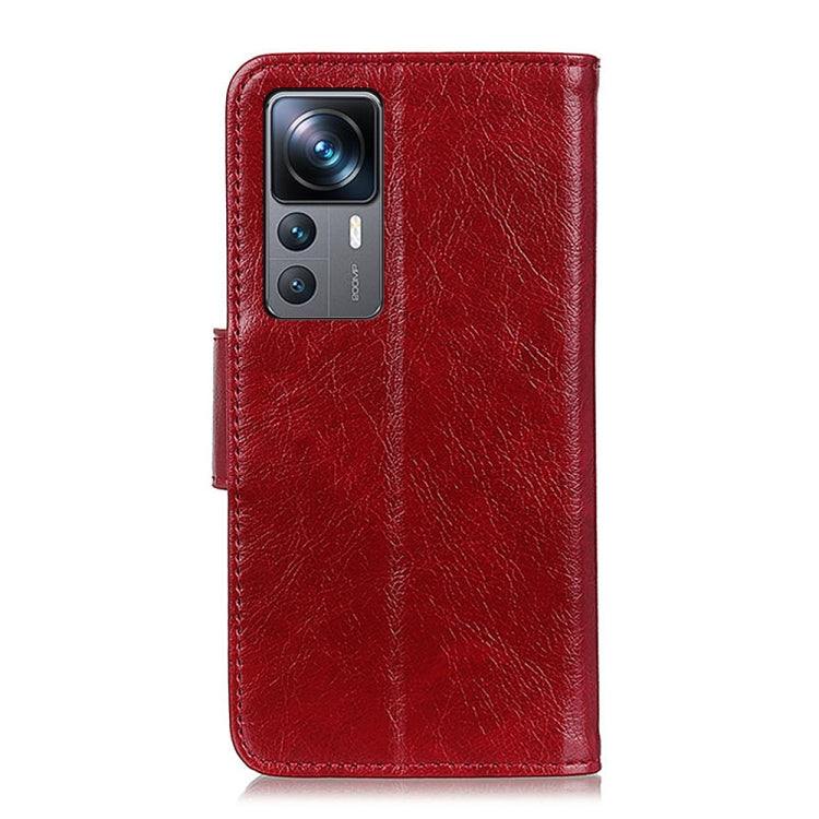 For Xiaomi Redmi K50 Ultra/12T/12T Pro Nappa Texture Leather Phone Case