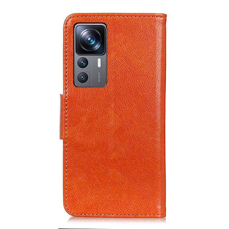 For Xiaomi Redmi K50 Ultra/12T/12T Pro Nappa Texture Leather Phone Case