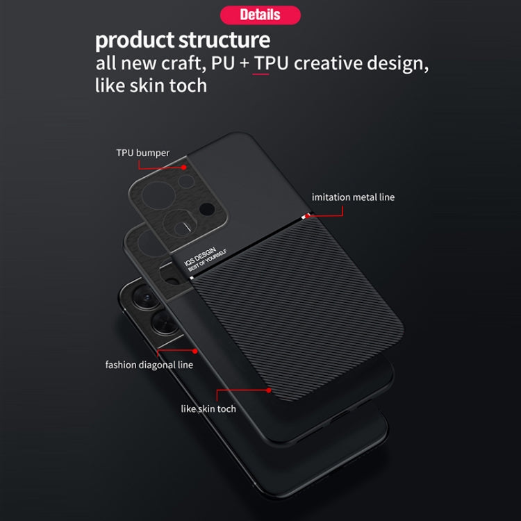 For OPPO Reno8 Pro Classic Tilt Magnetic Phone Case