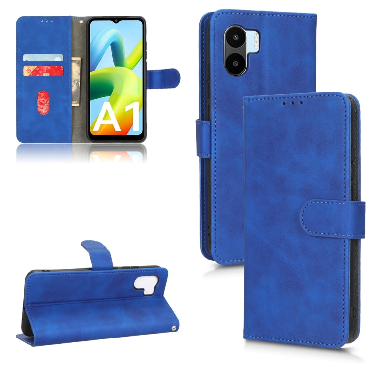 For Xiaomi Redmi A1 4G Skin Feel Magnetic Flip Leather Phone Case