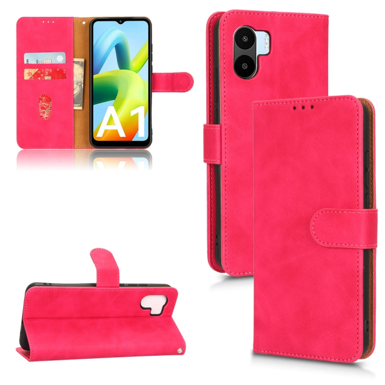For Xiaomi Redmi A1 4G Skin Feel Magnetic Flip Leather Phone Case