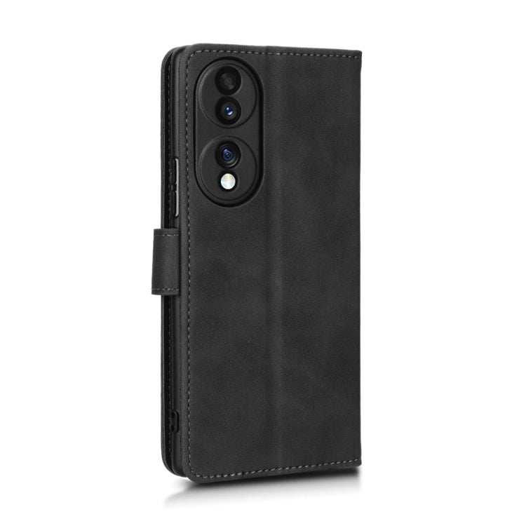 For Honor 70 5G Skin Feel Magnetic Flip Leather Phone Case