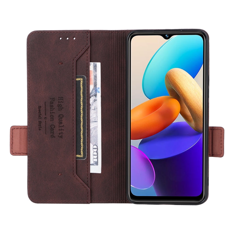 For vivo Y22s / Y35 Magnetic Clasp Leather Phone Case