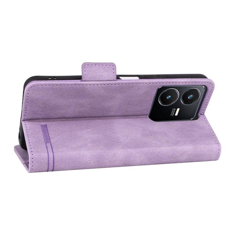 For vivo Y22s / Y35 Magnetic Clasp Leather Phone Case