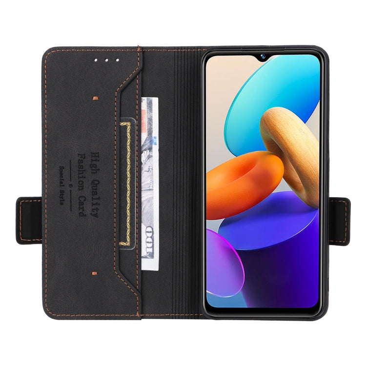 For vivo Y22s / Y35 Magnetic Clasp Leather Phone Case