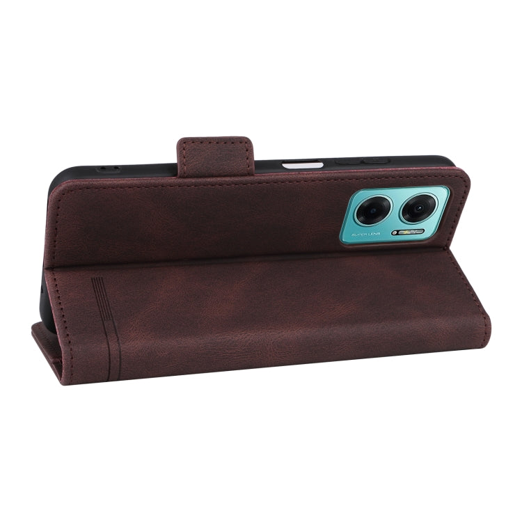 For Xiaomi Redmi 10 5G / Note 11E Magnetic Clasp Leather Phone Case