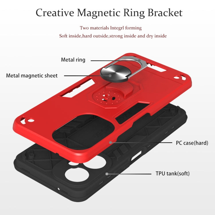 For Tecno Camon 19/Camon 19 Pro 5G 2 in 1 Armour Series PC + TPU Protective Phone Case