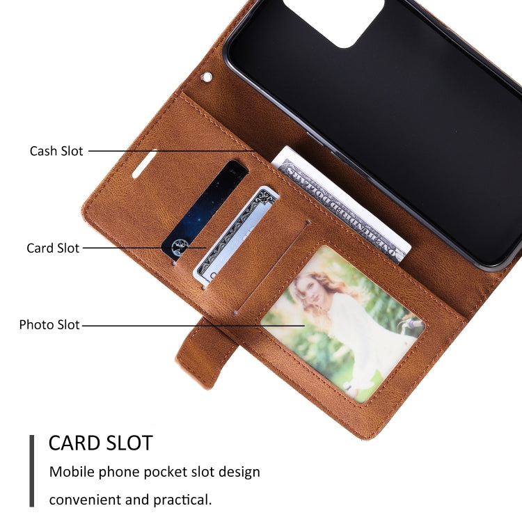 For Realme C35 Skin Feel Splicing Leather Phone Case