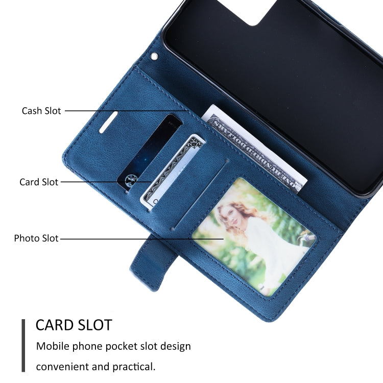 For vivo Y21 2021 / Y33s Skin Feel Splicing Leather Phone Case