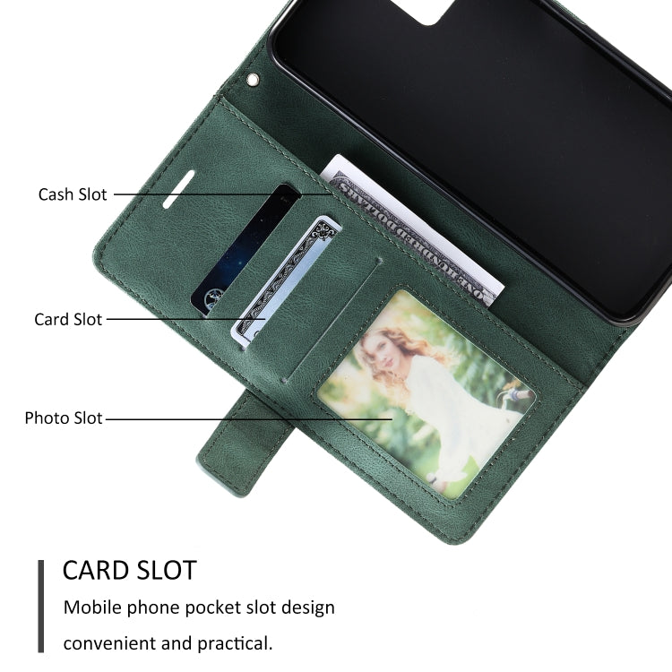 For vivo Y21 2021 / Y33s Skin Feel Splicing Leather Phone Case