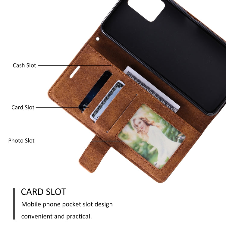 For vivo Y21 2021 / Y33s Skin Feel Splicing Leather Phone Case