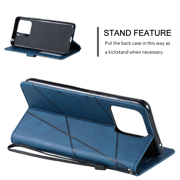 For Xiaomi Redmi 10A Skin Feel Splicing Leather Phone Case