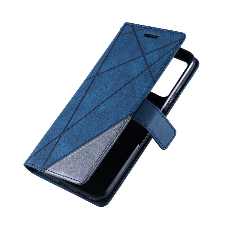 For Xiaomi Redmi 10 Prime+ 5G Skin Feel Splicing Leather Phone Case