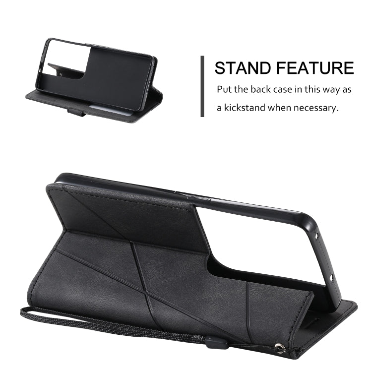 For OPPO Reno8 Skin Feel Splicing Leather Phone Case