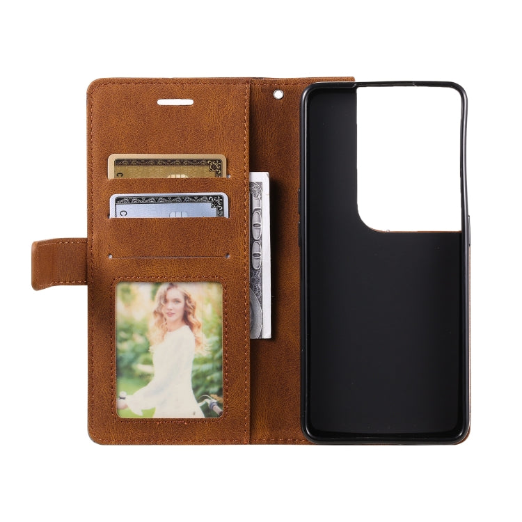 For OPPO Reno8 Skin Feel Splicing Leather Phone Case