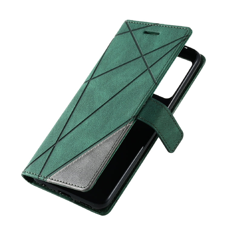 For OPPO Find X5 Pro Skin Feel Splicing Leather Phone Case