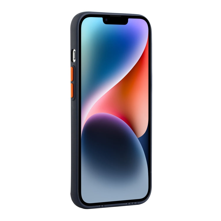 For iPhone 14 Card Slot Design Shockproof TPU Phone Case