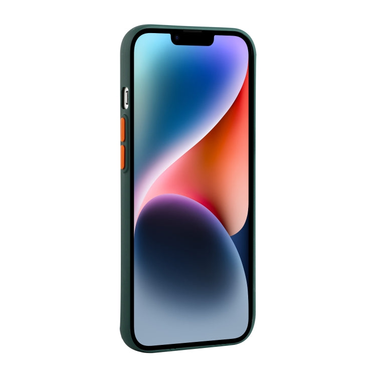 For iPhone 14 Card Slot Design Shockproof TPU Phone Case