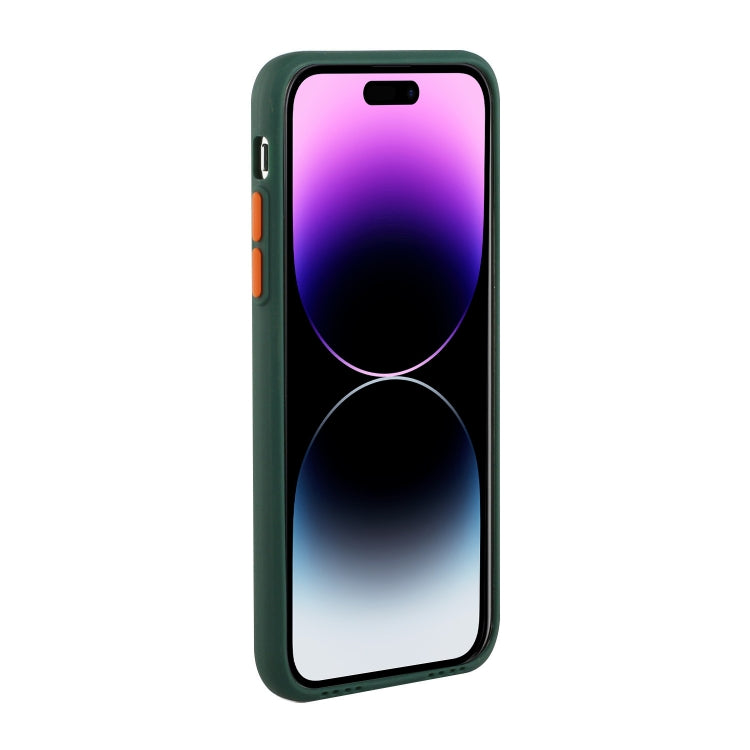 For iPhone 14 Pro Card Slot Design Shockproof TPU Phone Case