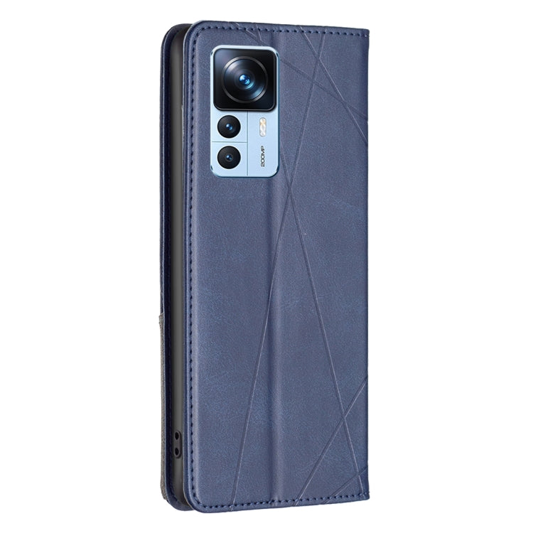 For Xiaomi 12T / 12T Pro / Redmi K50 Ultra Prismatic Invisible Magnetic Leather Phone Case